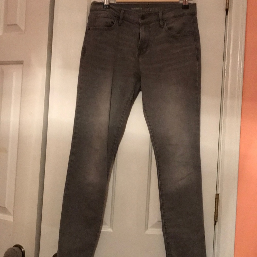 Gray jeans